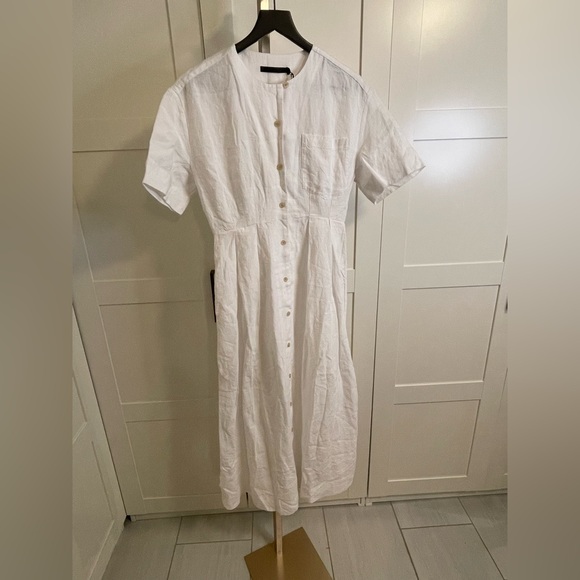 NWT: Jenni Kayne 100% Linen Day Dress Size XS - Picture 5 of 9
